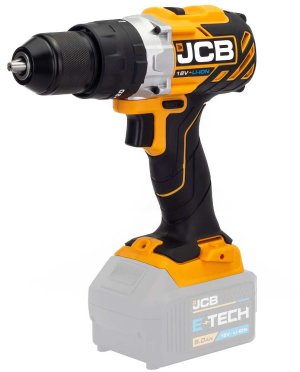 JCB 18V Cordless Brushless Combi Drill, Belt Clip, Variable Speed & LED Light - Bare Unit - 21-18BLCD-B